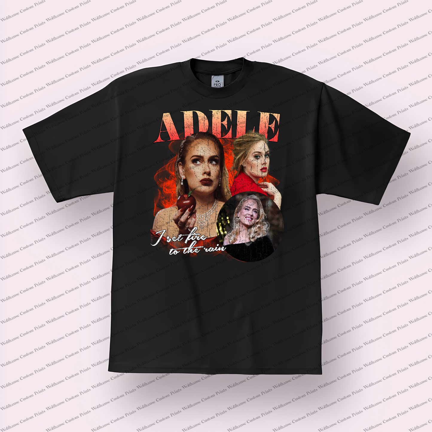 Adele Distressed Graphic Tee