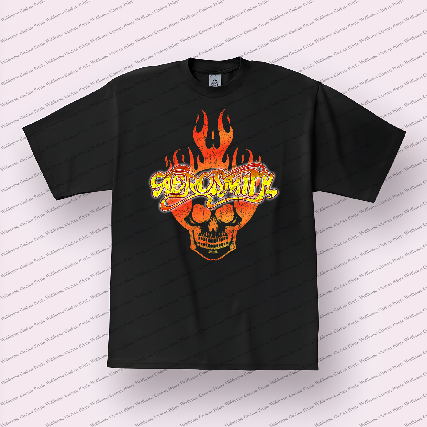 Aerosmith Distressed Graphic Tee