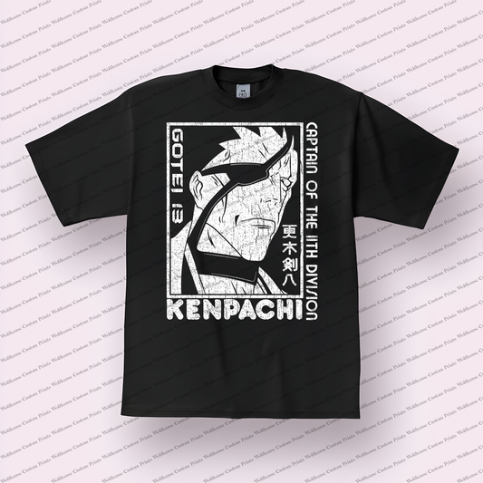 Bleach Kenpachi Zaraki 11th Division Captain Tee