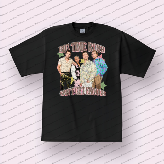 Big Time Rush Distressed Graphic Tee