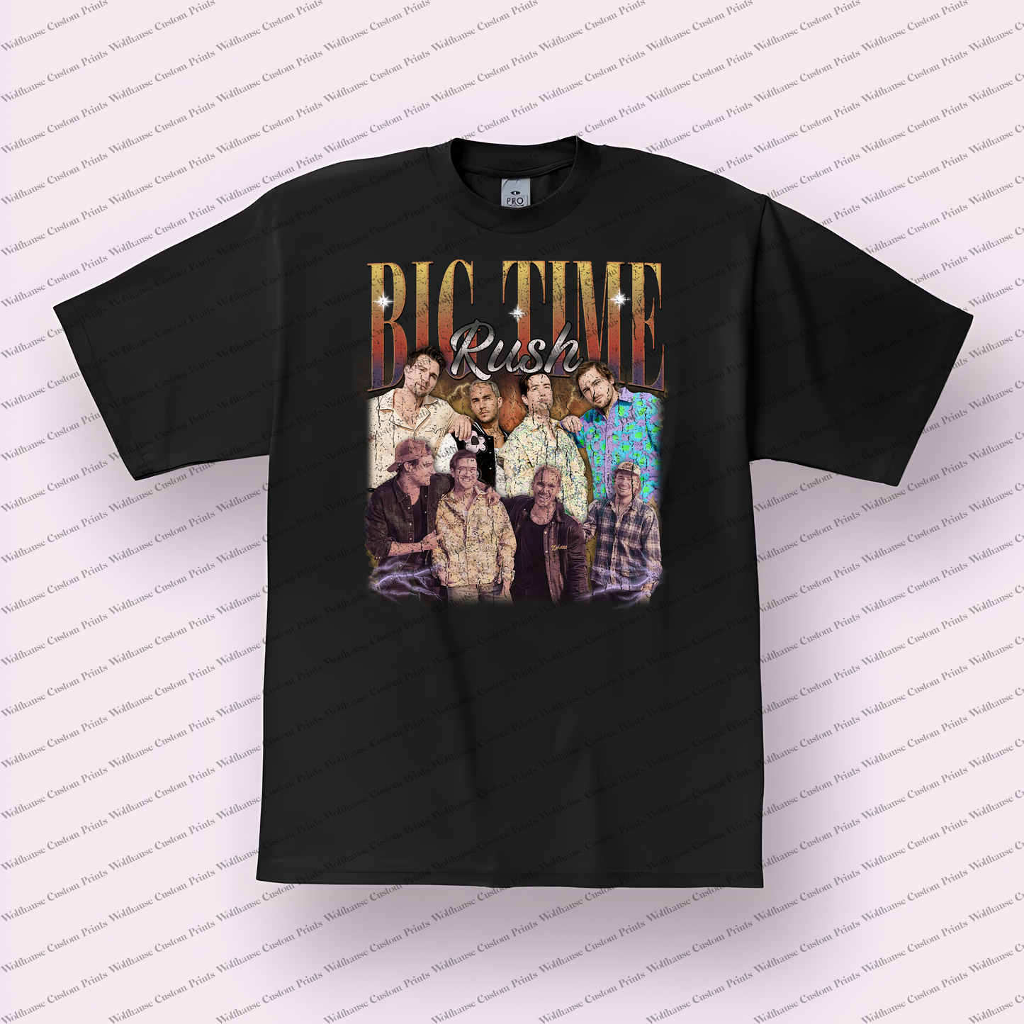 Big Time Rush Distressed Graphic Tee