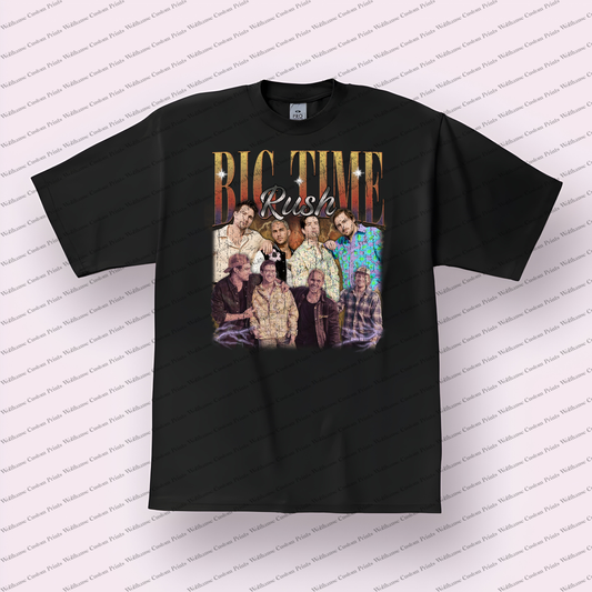 Big Time Rush Distressed Graphic Tee