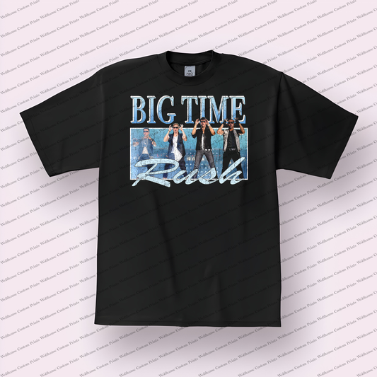 Big Time Rush Distressed Graphic Tee