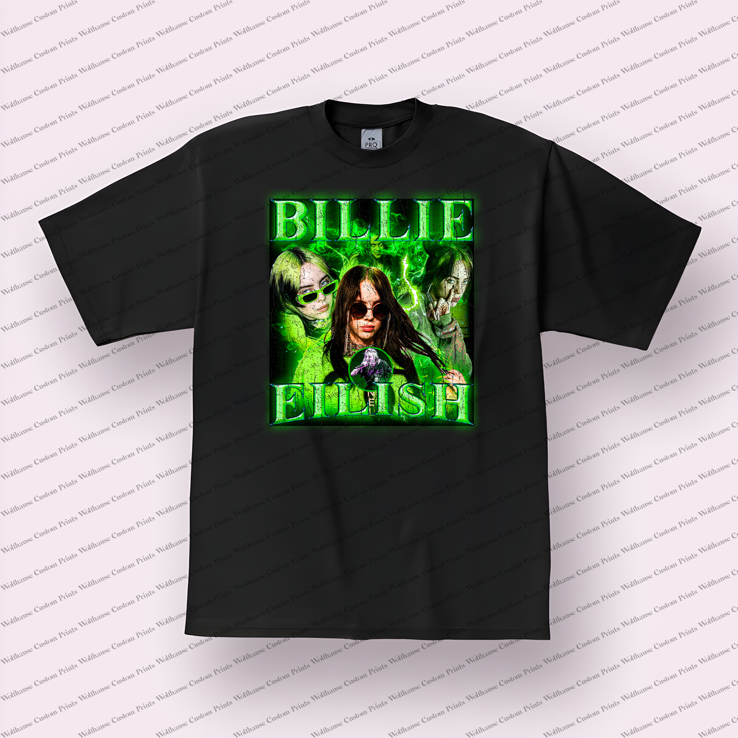 Billie Eilish Distressed Graphic Tee