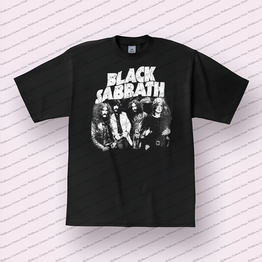 Black Sabbath Distressed Graphic Tee
