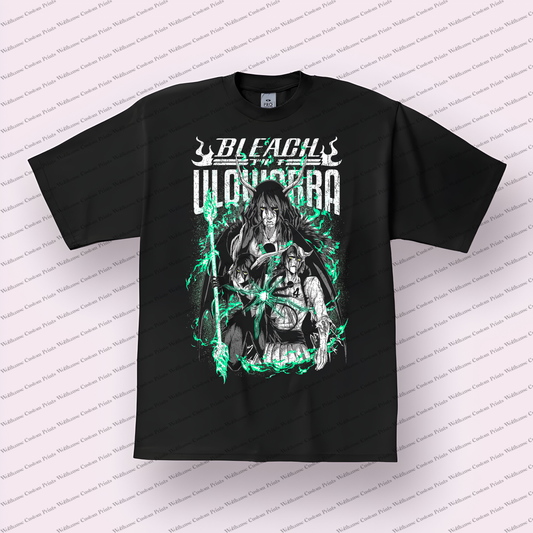 Bleach Ulquiorra Cifer the 4th Espada Distressed Graphic Tee