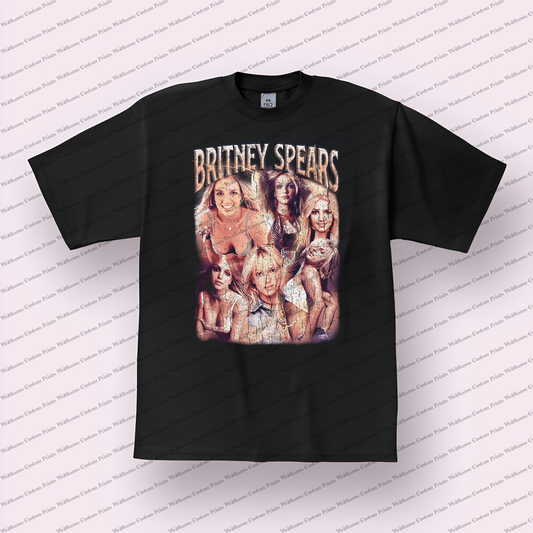 Britney Spears Distressed Graphic Tee