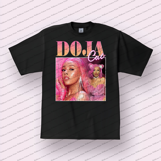 Doja Cat Distressed Graphic Tee