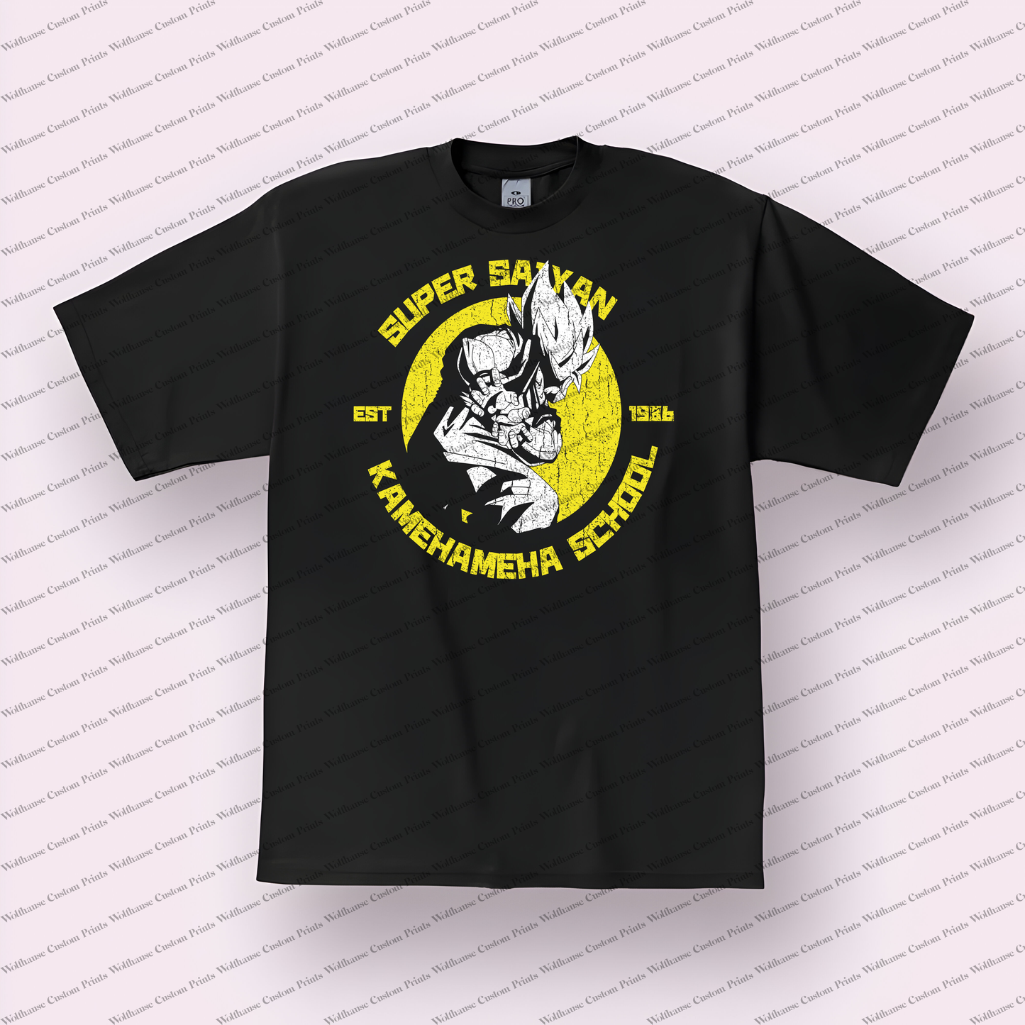 Dragonball Distressed Design Graphic Tee