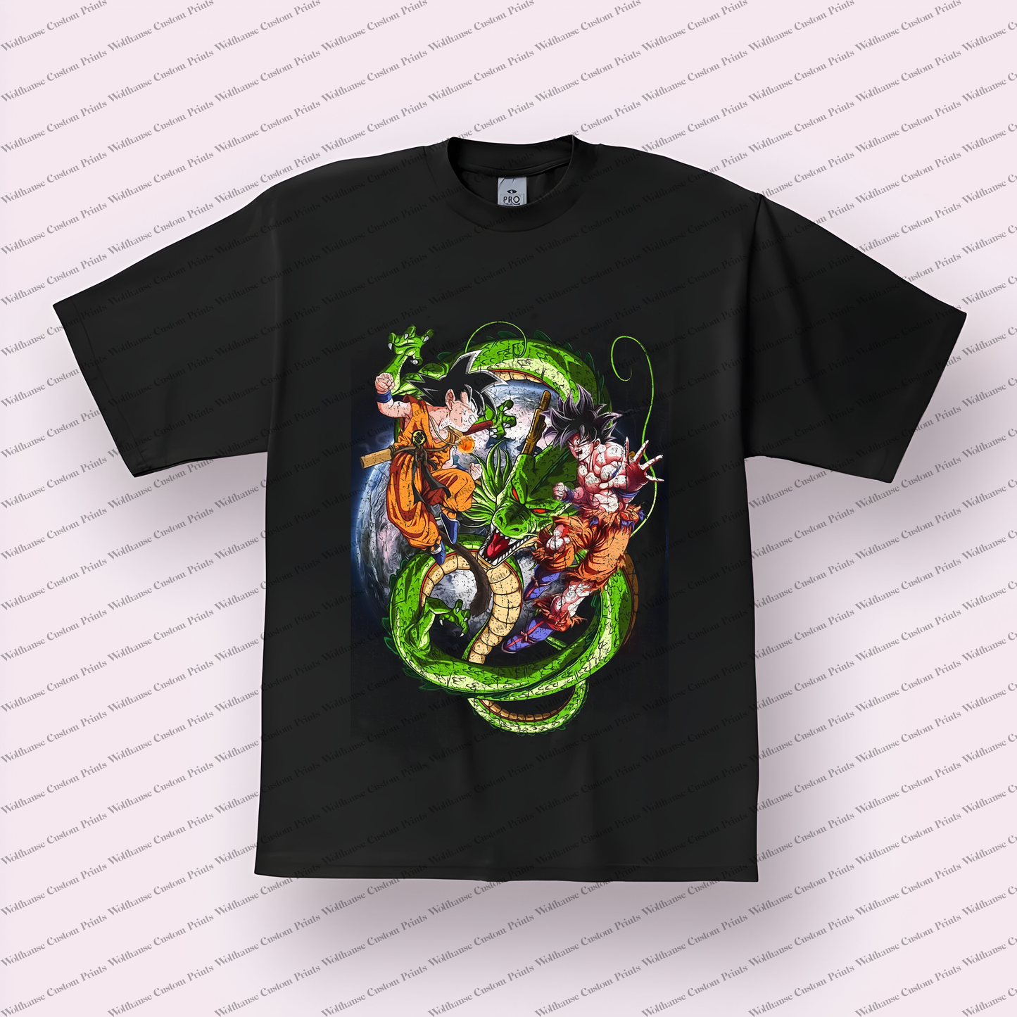 Dragonball Distressed Design Graphic Tee