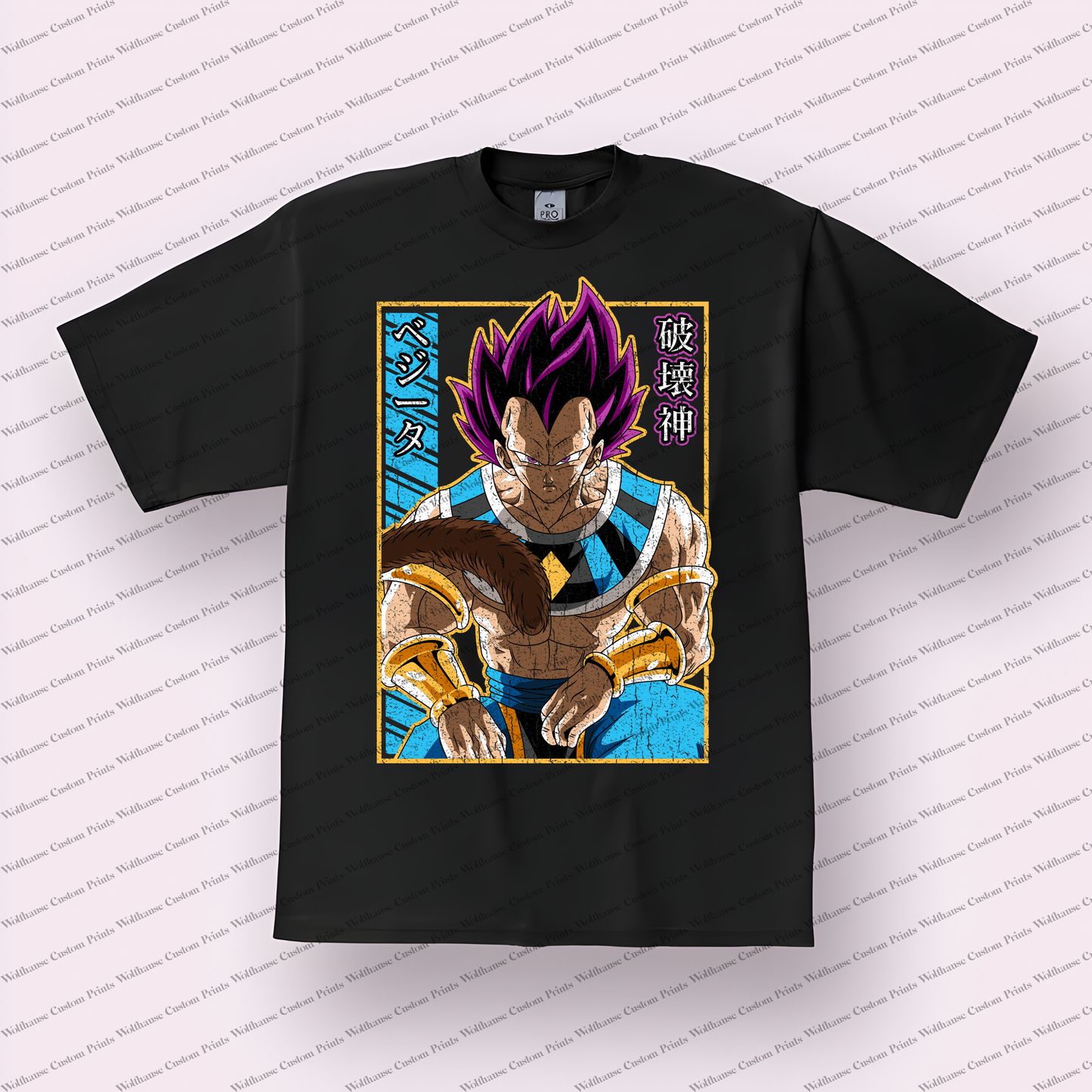 Dragonball Distressed Design Graphic Tee