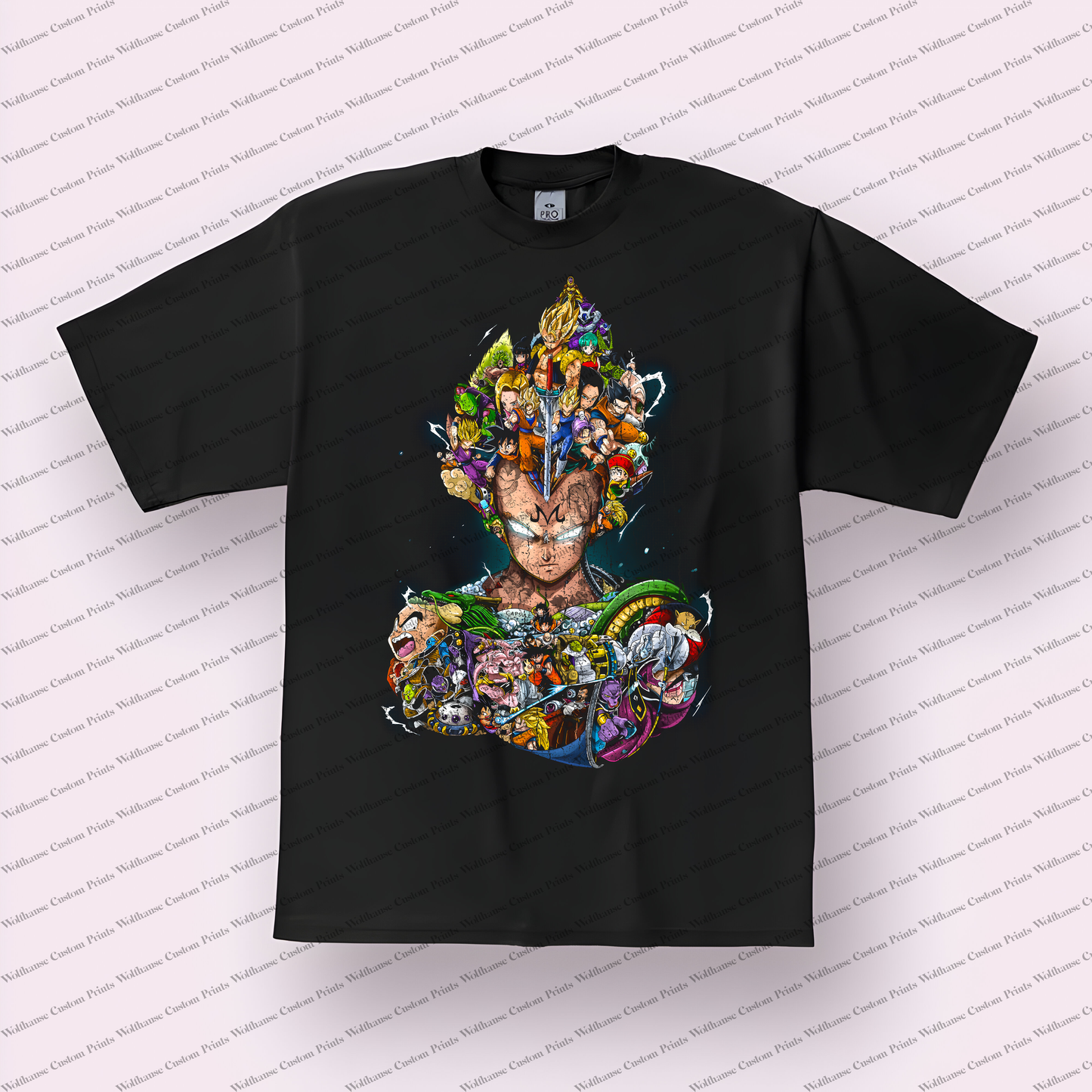 Dragonball Distressed Design Graphic Tee