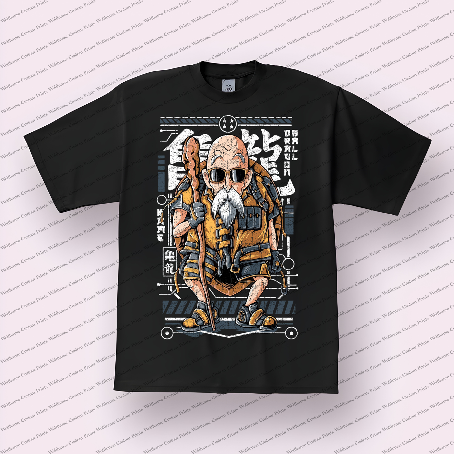 Dragonball Distressed Design Graphic Tee