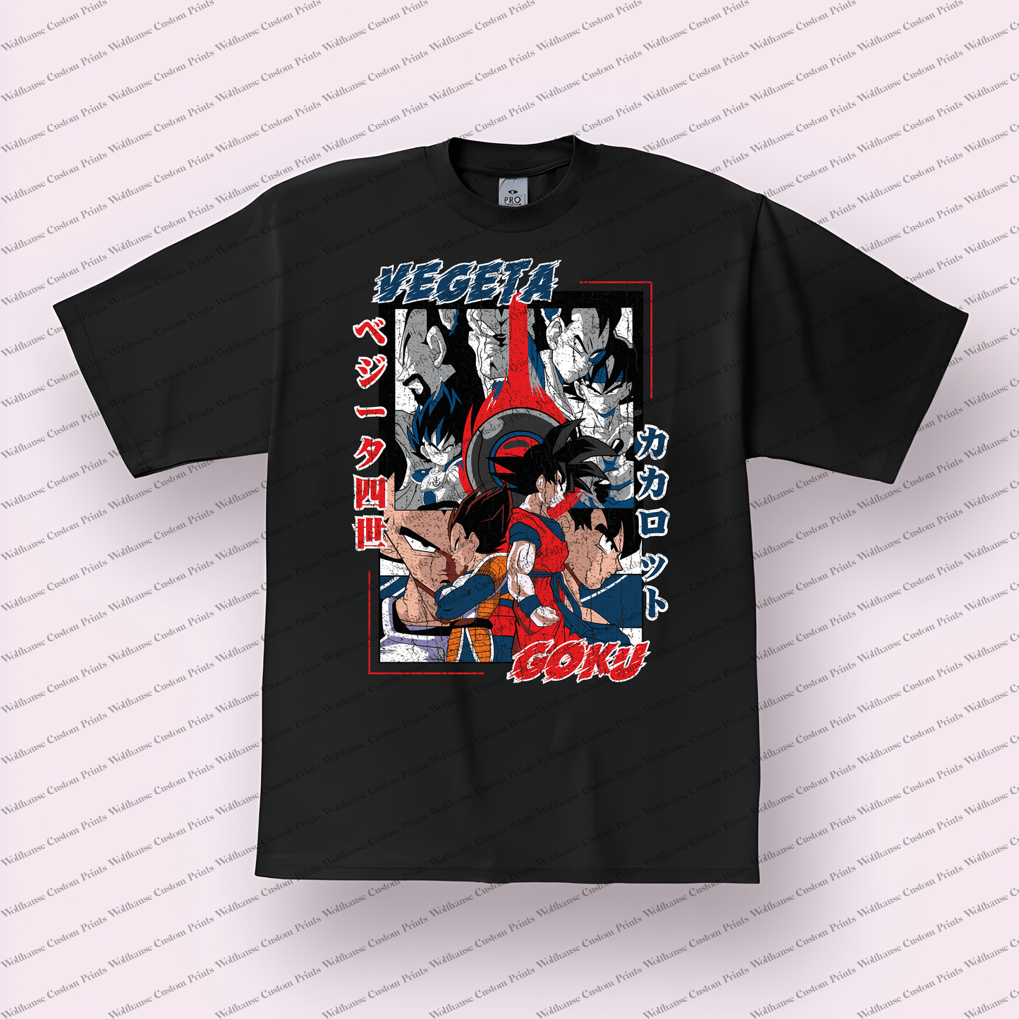 Dragonball Distressed Design Graphic Tee