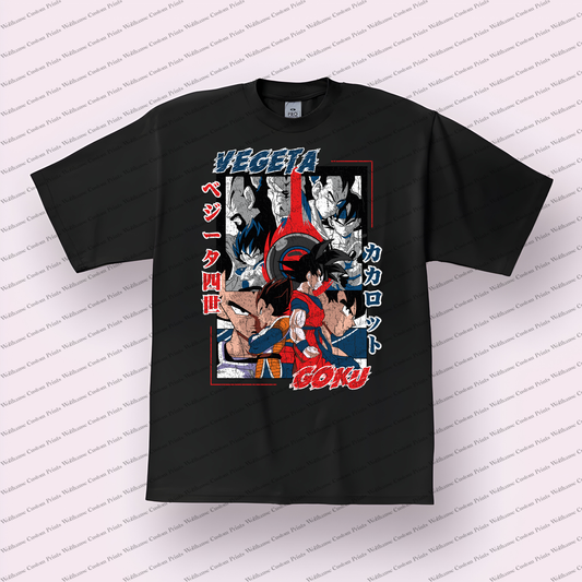 Dragonball Distressed Design Graphic Tee