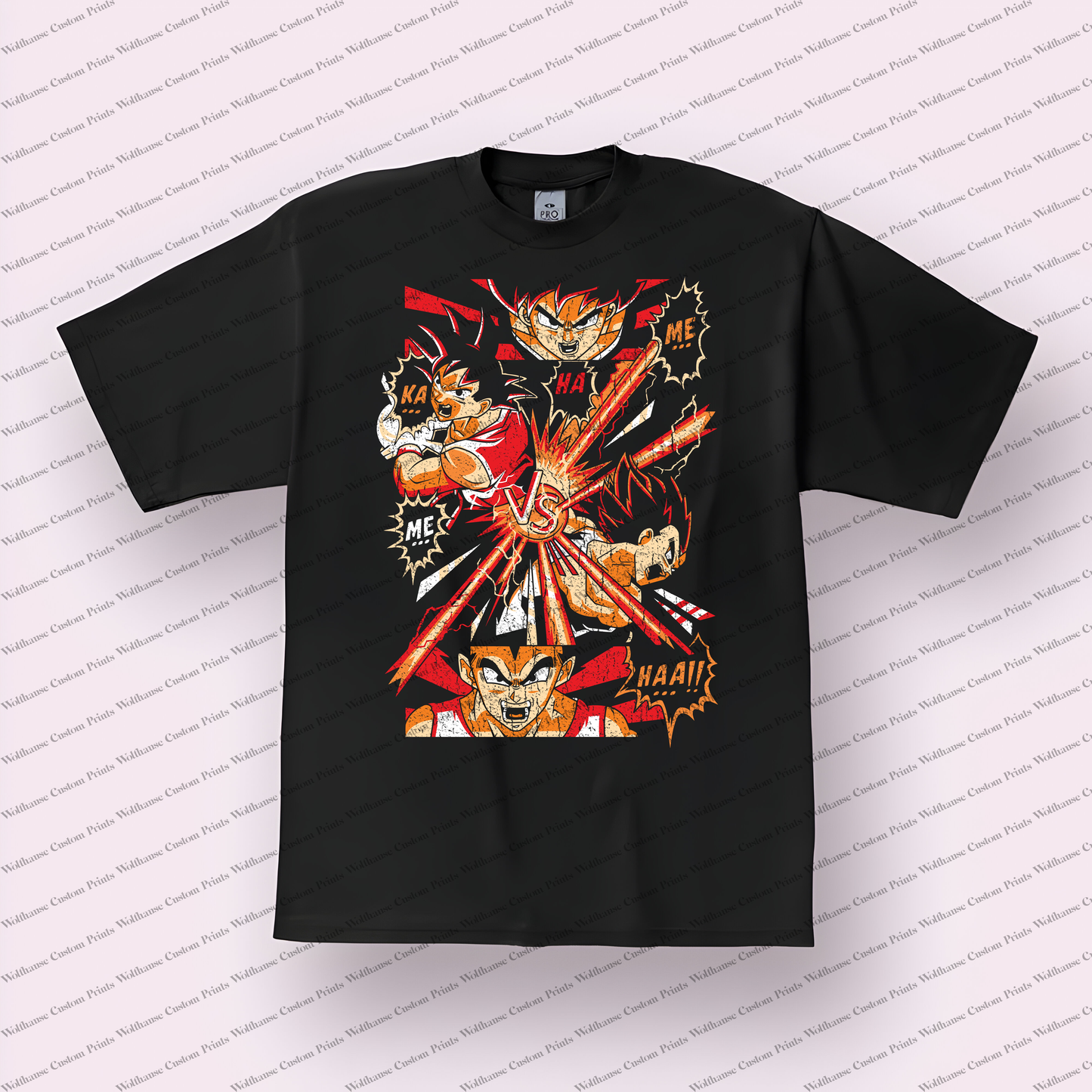 Dragonball Distressed Design Graphic Tee