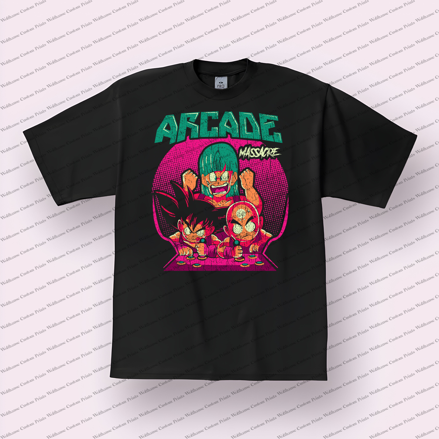 Dragonball Distressed Design Graphic Tee