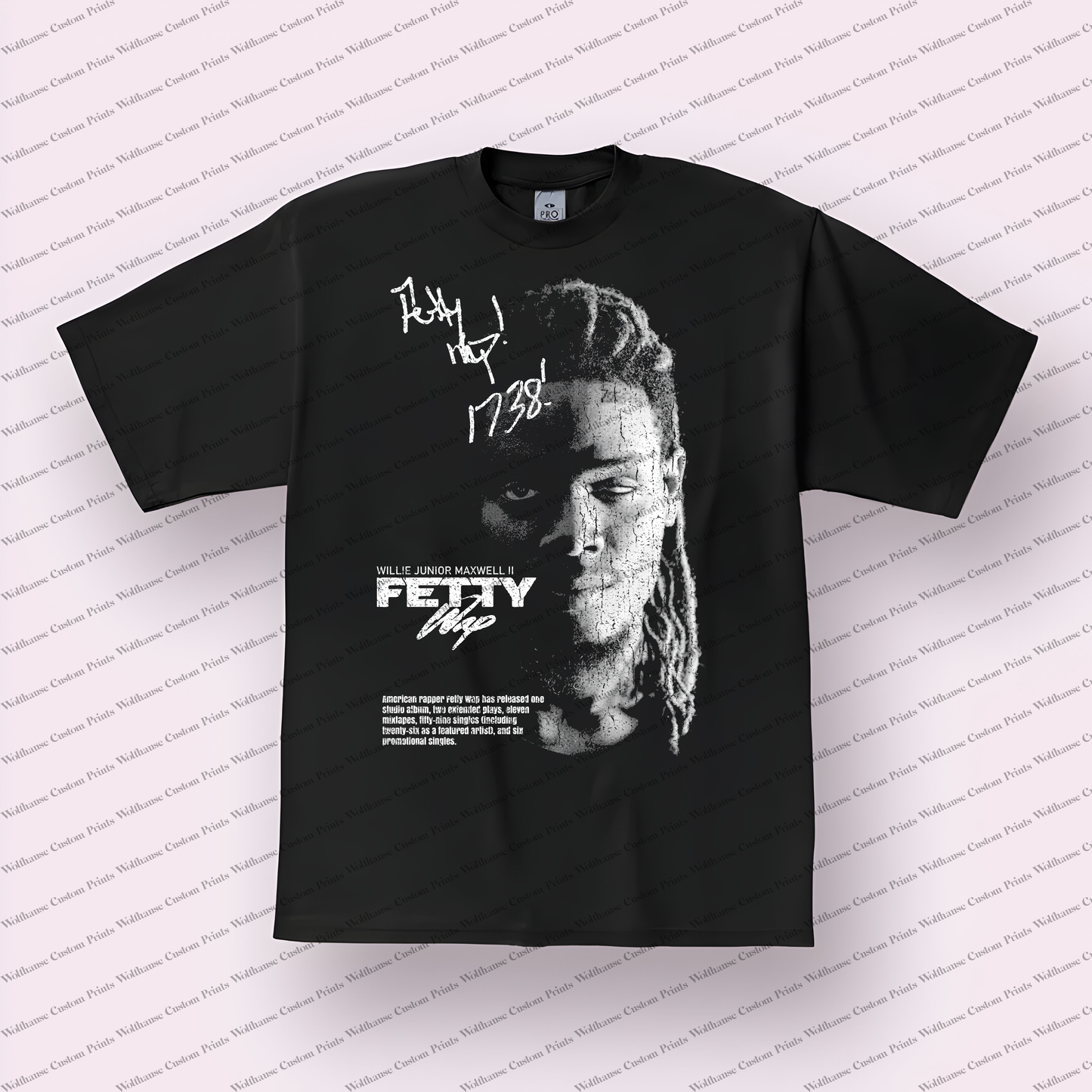 Fetty Wap Distressed Graphic Tee