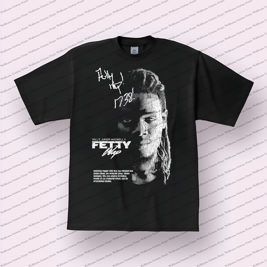 Fetty Wap Distressed Graphic Tee