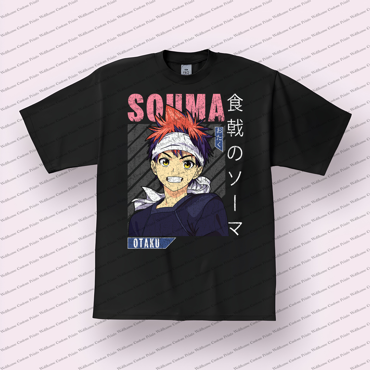 Food Wars Distressed Design Graphic Tee