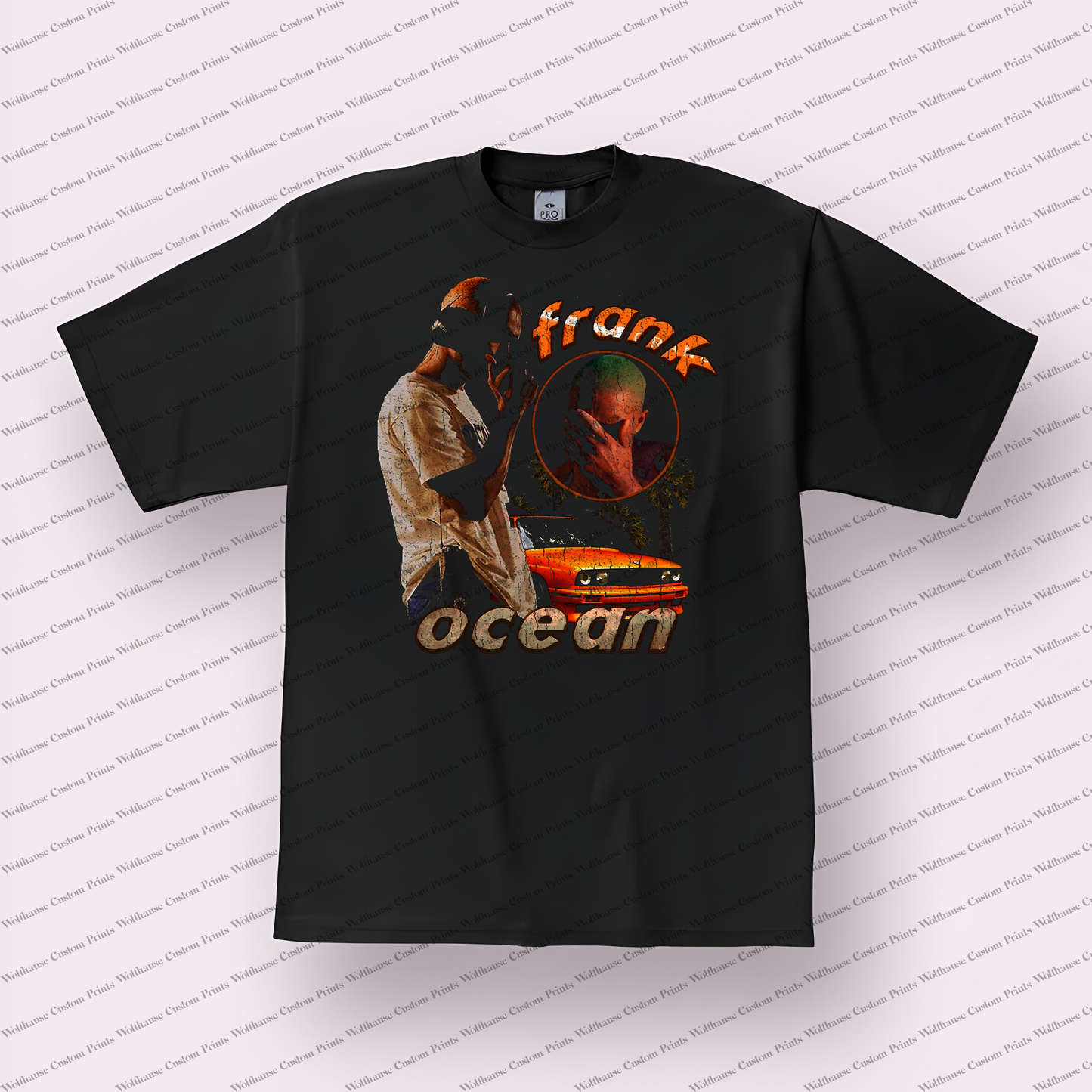 Frank Ocean Distressed Graphic Tee