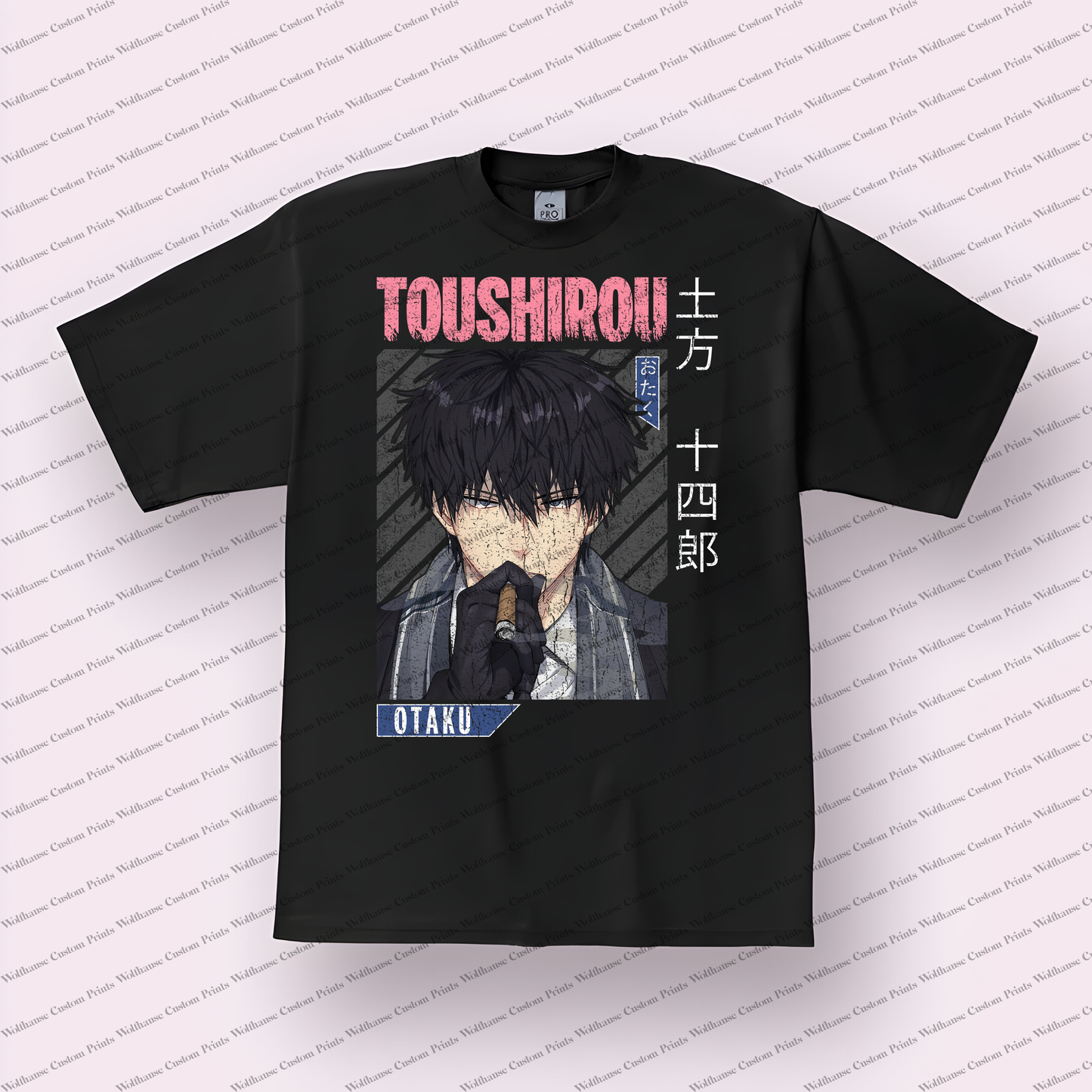 Gin-Tama Distressed Design Graphic Tee