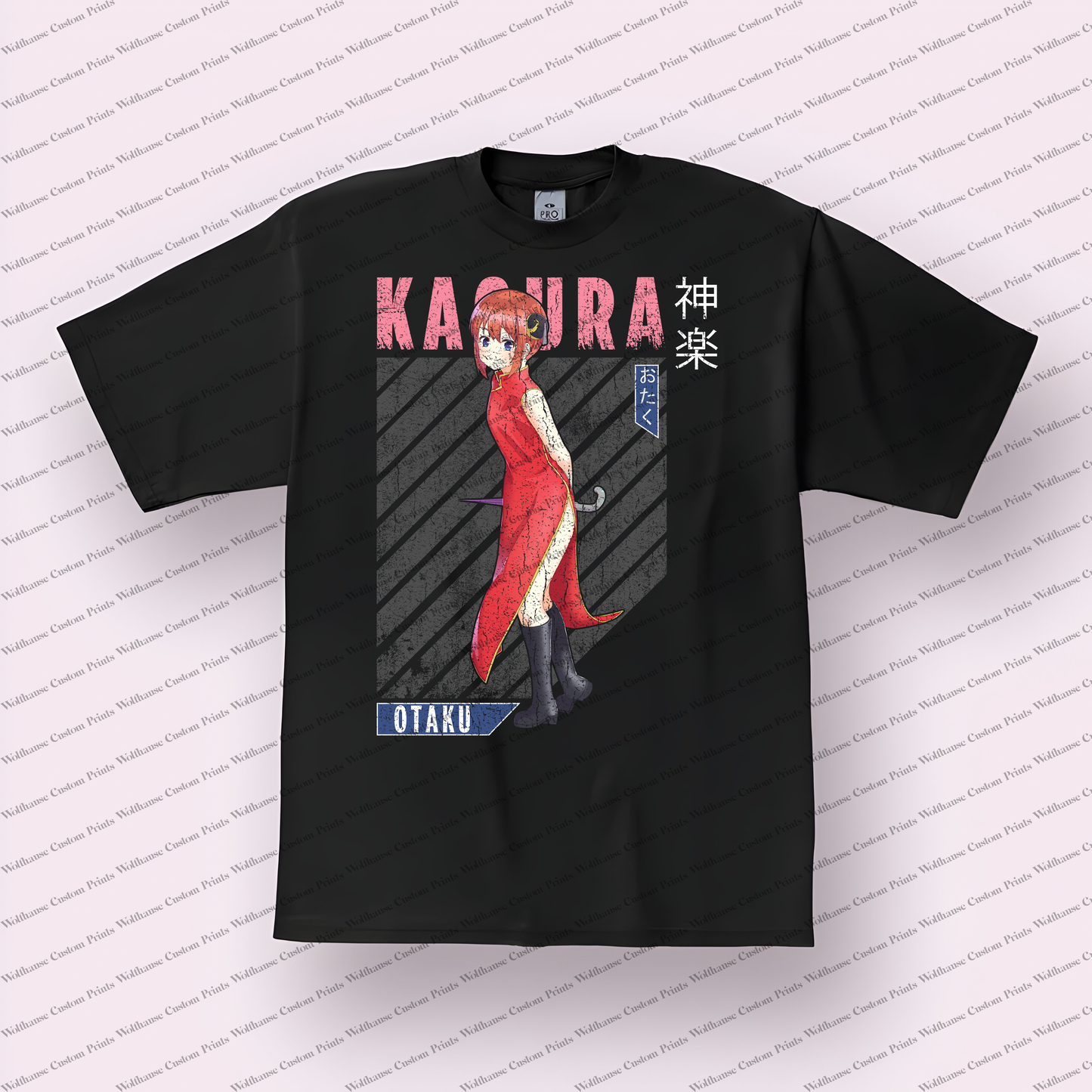 Gin-Tama Distressed Design Graphic Tee