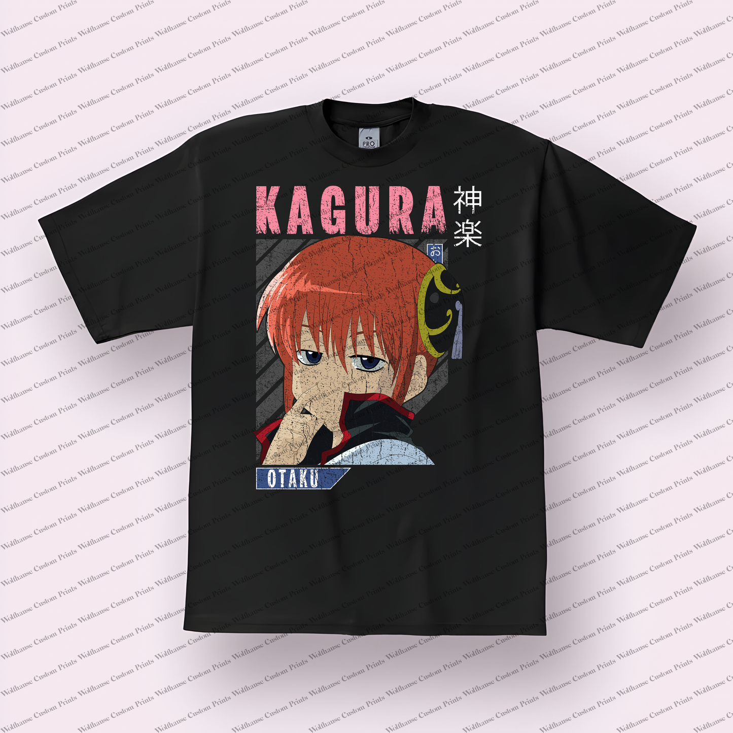 Gin-Tama Distressed Design Graphic Tee