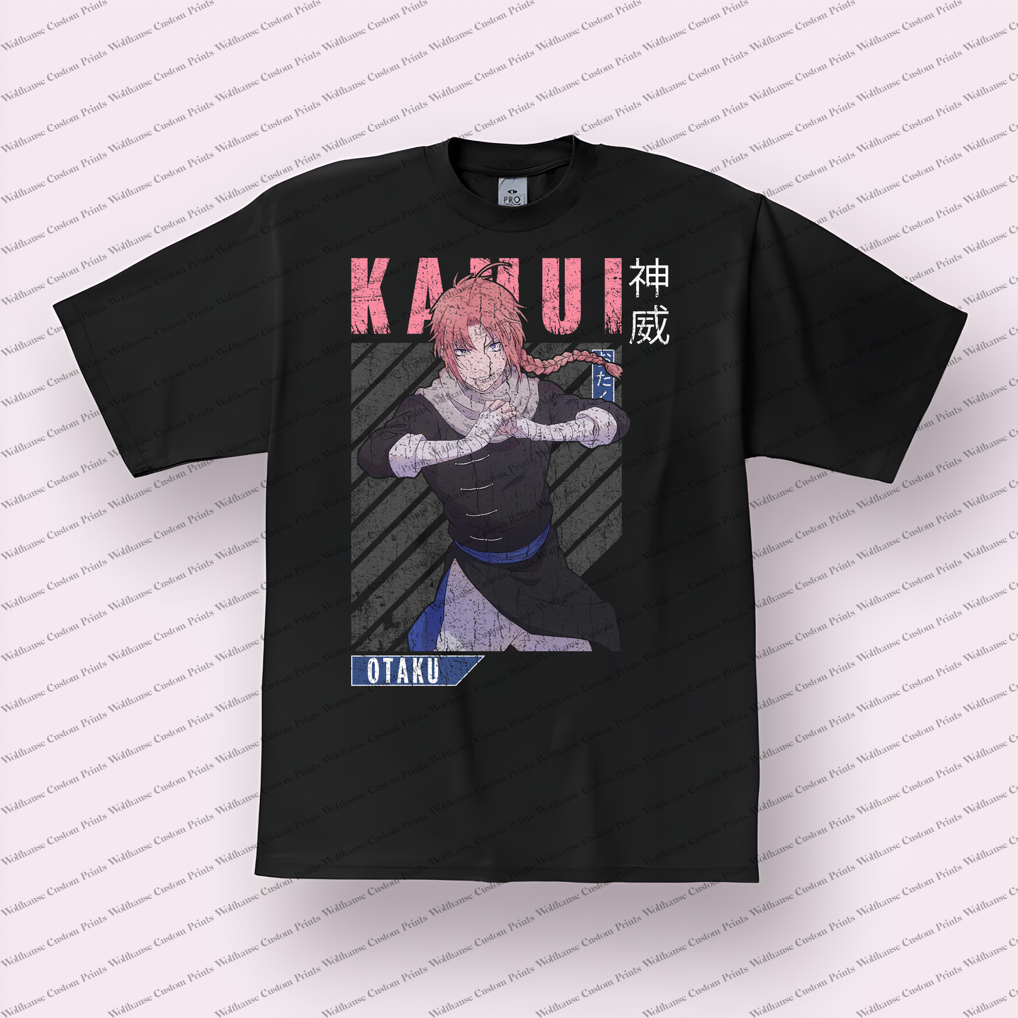 Gin-Tama Distressed Design Graphic Tee