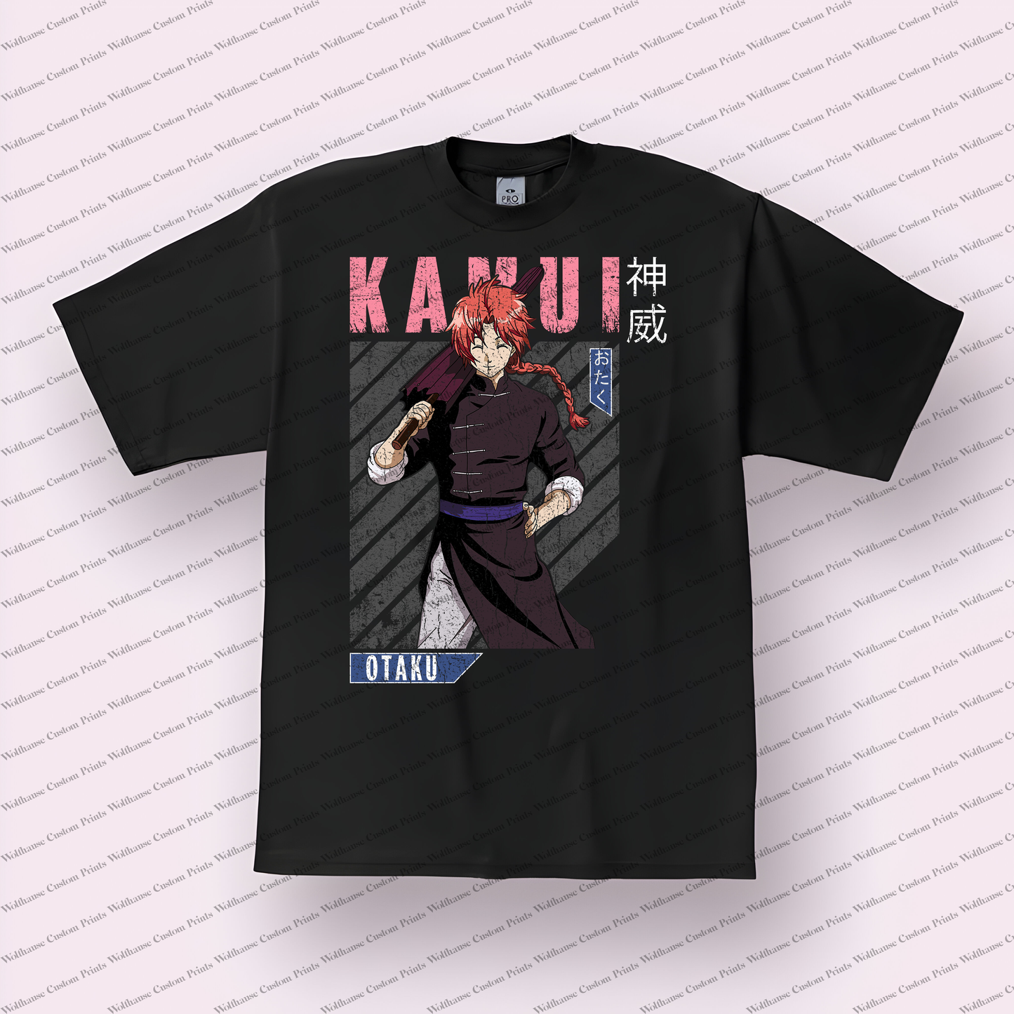 Gin-Tama Distressed Design Graphic Tee