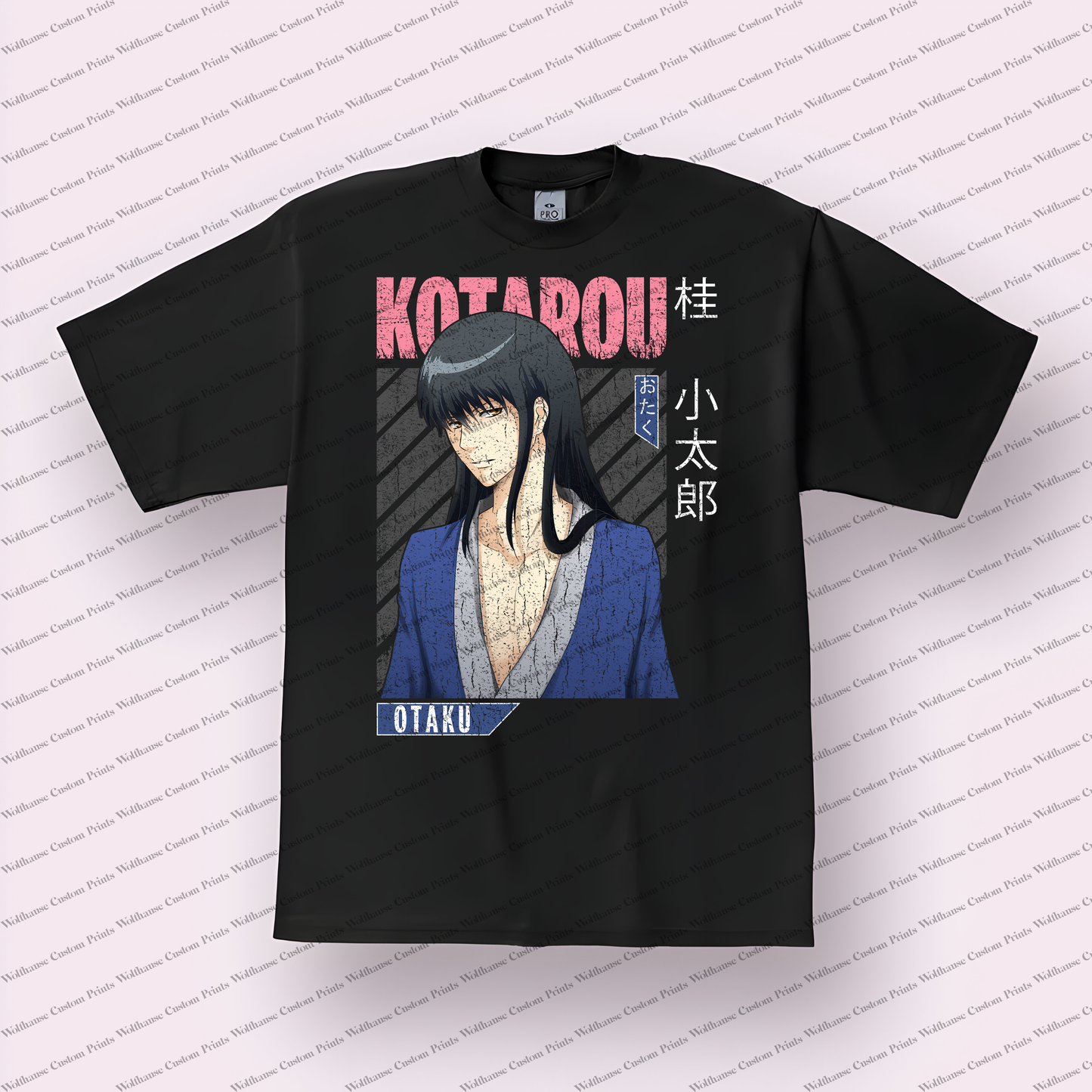 Gin-Tama Distressed Design Graphic Tee