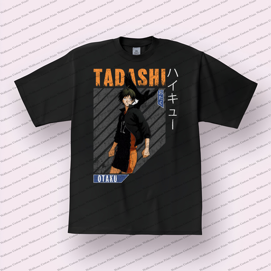 Haikyuu Distressed Design Graphic Tee
