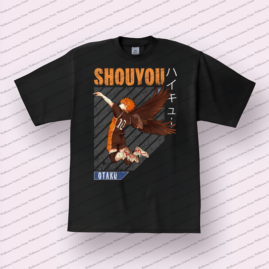 Haikyuu Distressed Design Graphic Tee