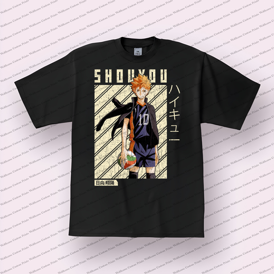 Haikyuu Distressed Design Graphic Tee