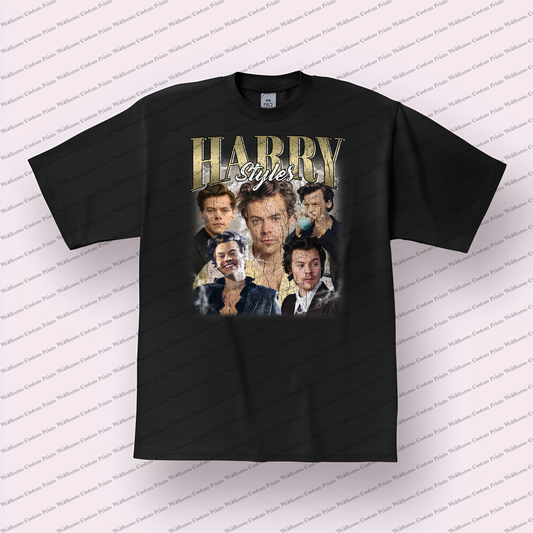 Harry Styles Distressed Graphic Tee