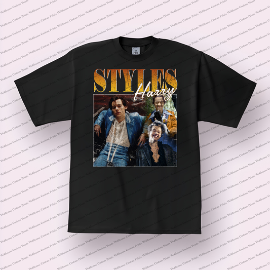 Harry Styles Distressed Graphic Tee
