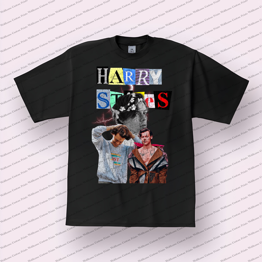 Harry Styles Distressed Graphic Tee
