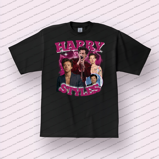 Harry Styles Distressed Graphic Tee