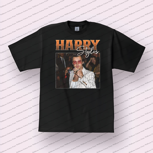 Harry Styles Distressed Graphic Tee