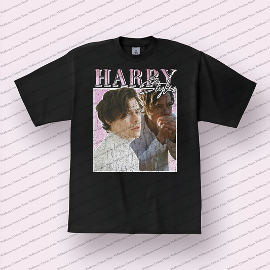 Harry Styles Distressed Graphic Tee