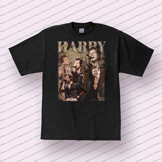 Harry Styles Distressed Graphic Tee