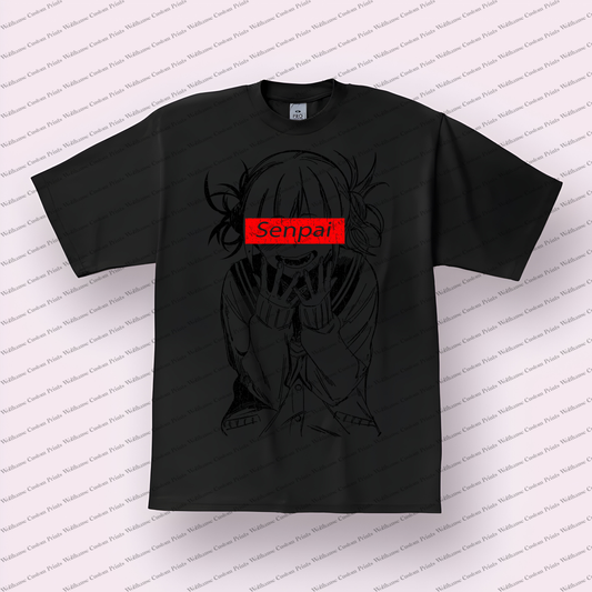 Hentai Distressed Design Graphic Tee