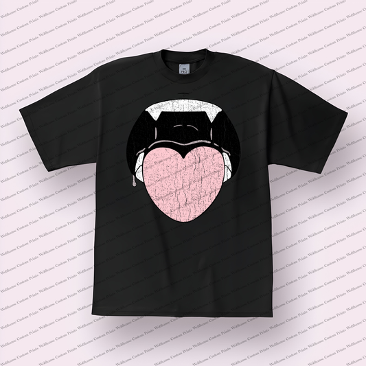 Hentai Distressed Design Graphic Tee