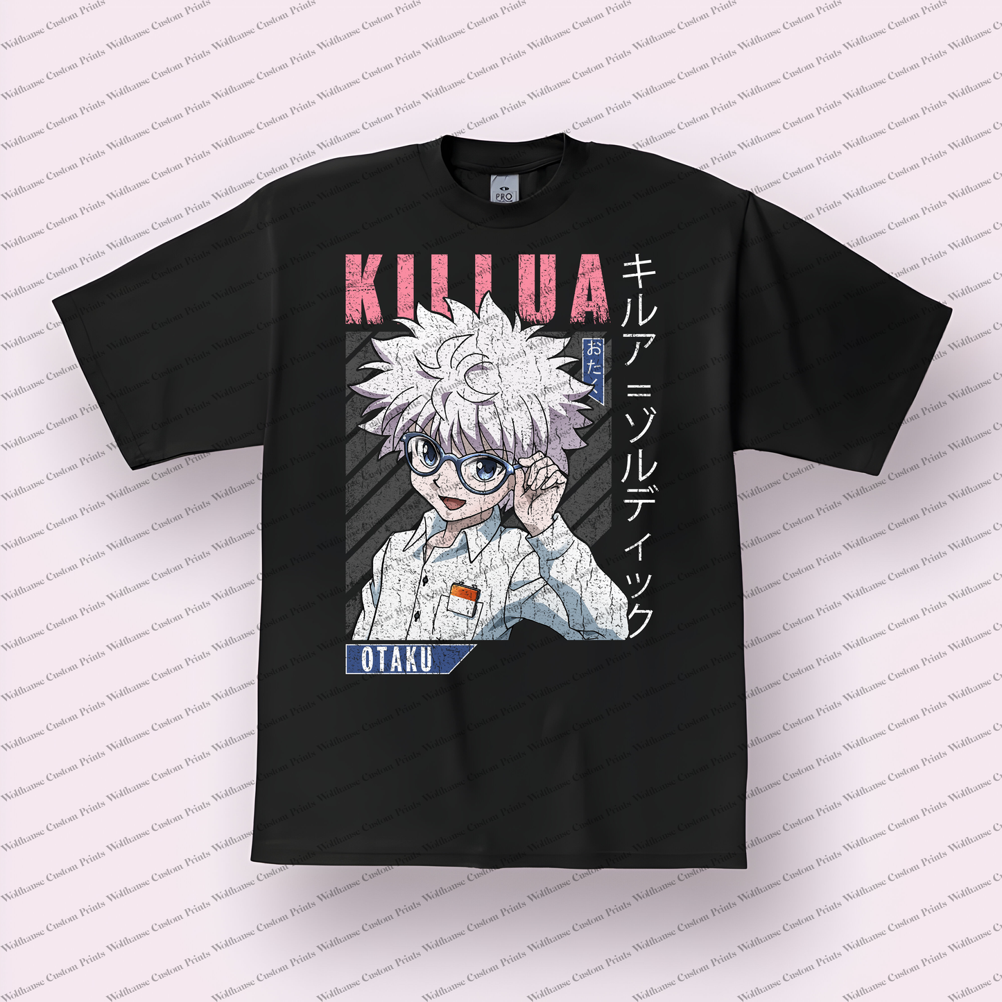 Hunter x Hunter Distressed Design Graphic Tee