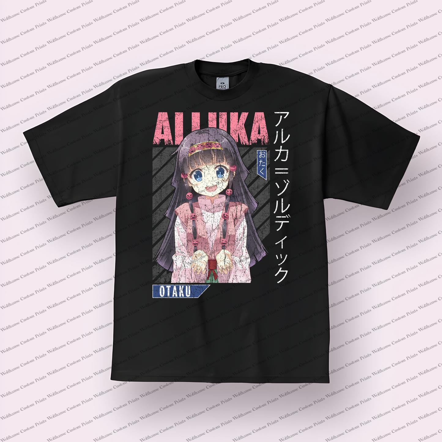 Hunter x Hunter Distressed Design Graphic Tee
