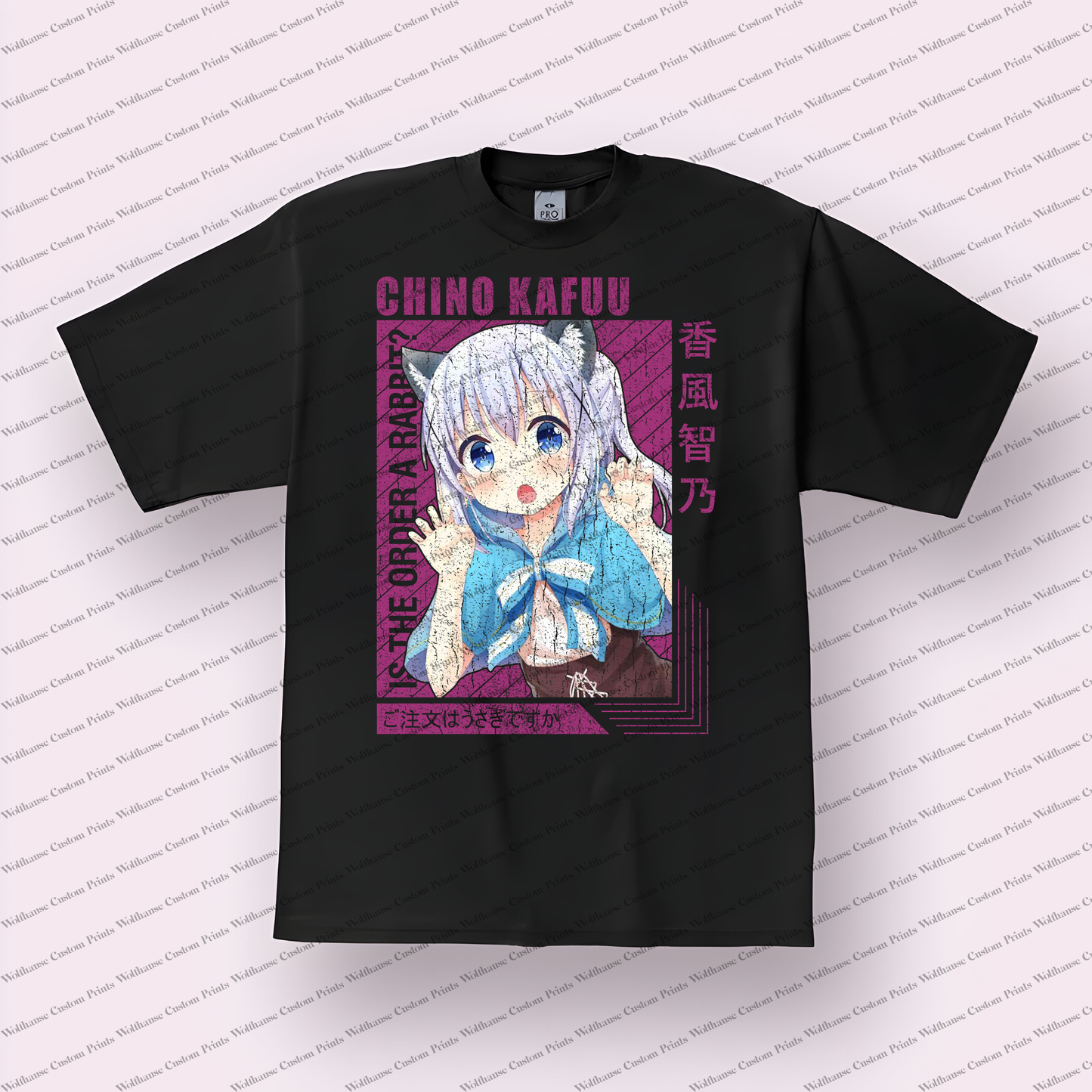 Is the Order a Rabbit Distressed Design Graphic Tee