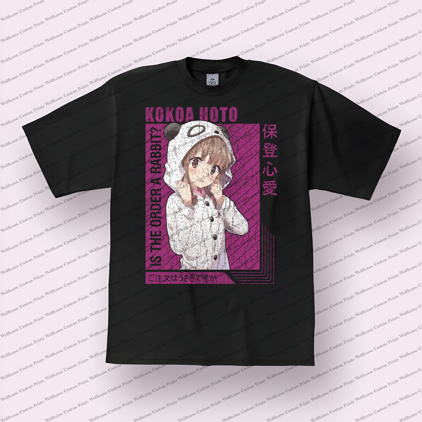 Is the Order a Rabbit Distressed Design Graphic Tee