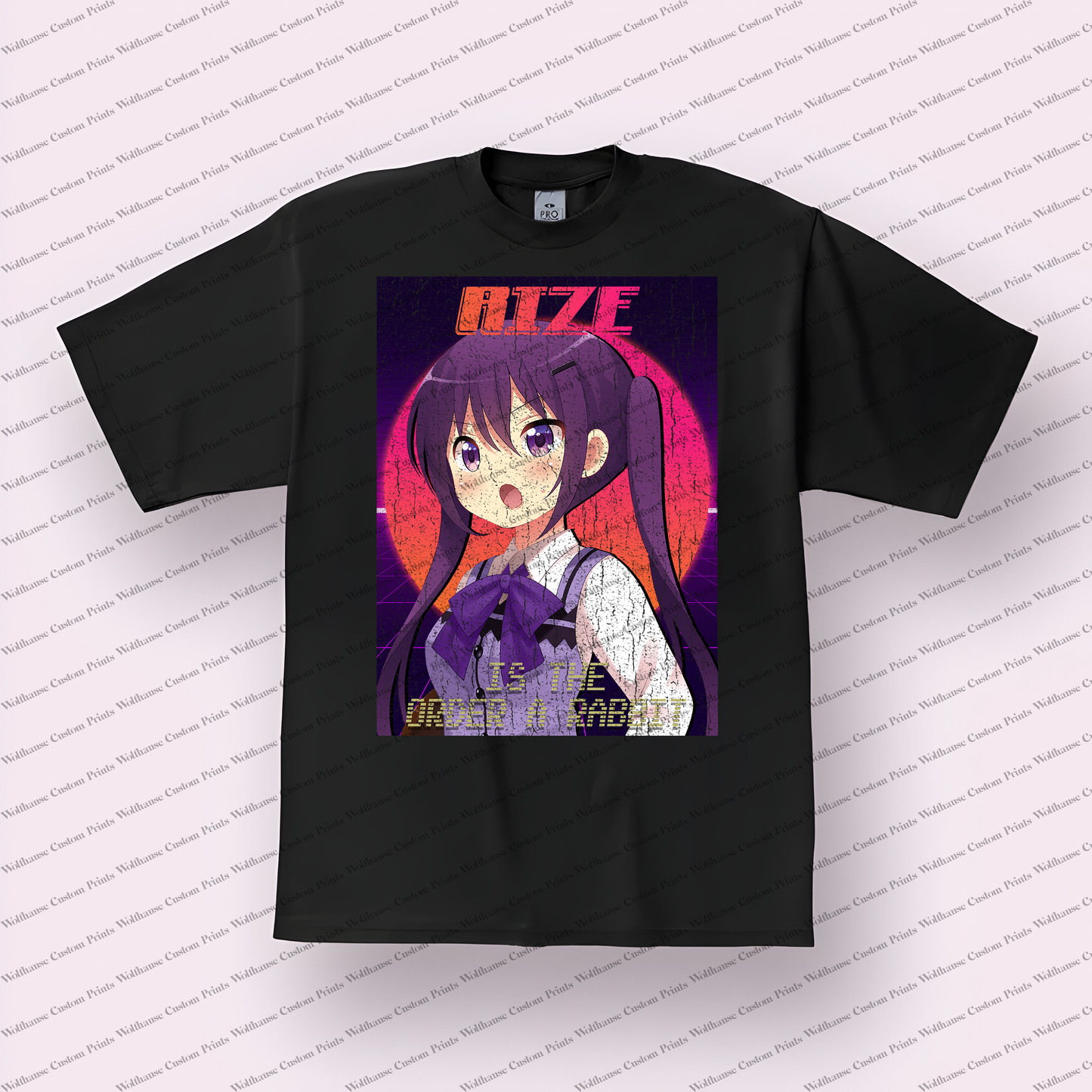 Is the Order a Rabbit Distressed Design Graphic Tee