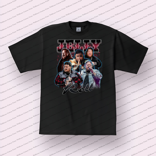 Jelly Roll Distressed Graphic Tee