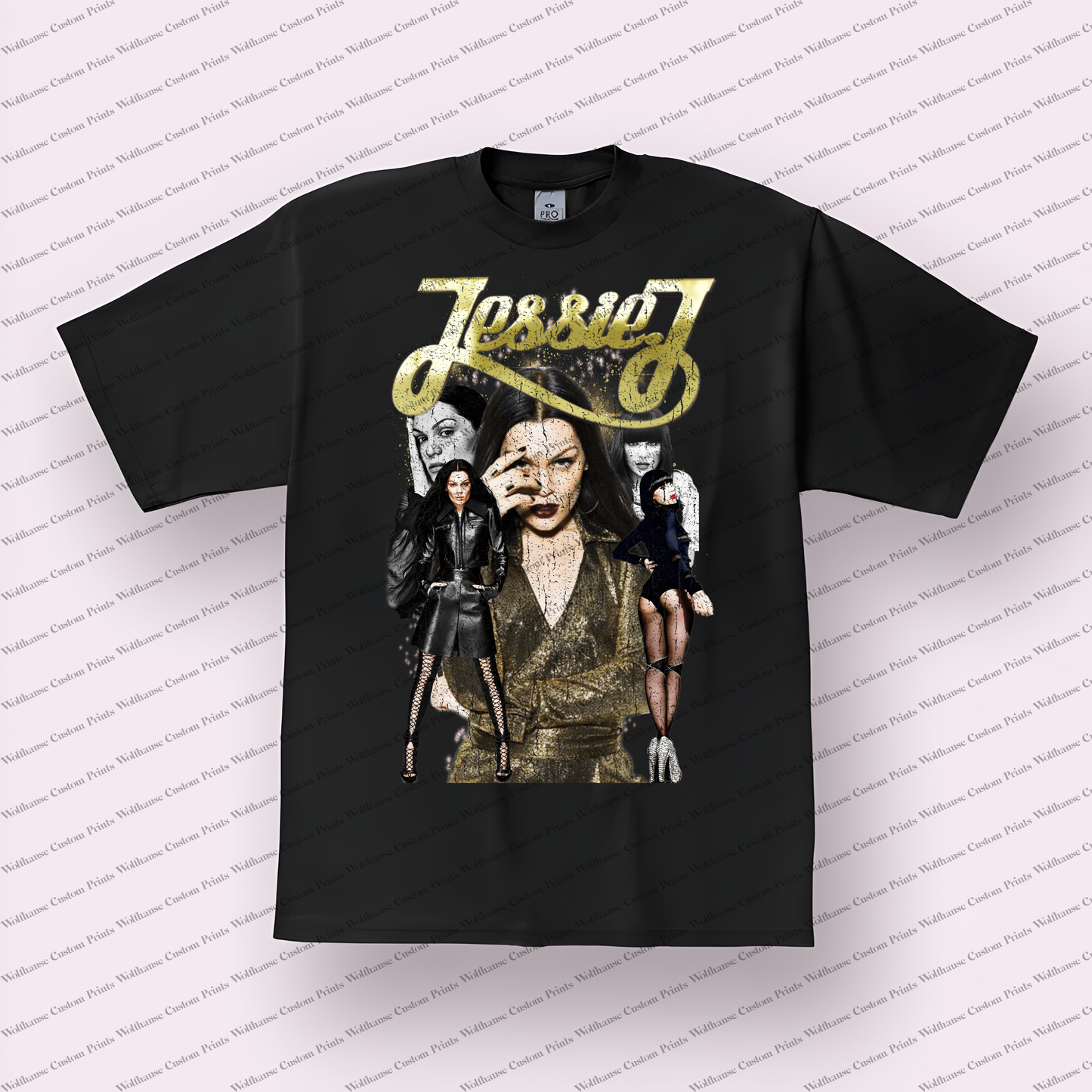 Jessie J Distressed Graphic Tee